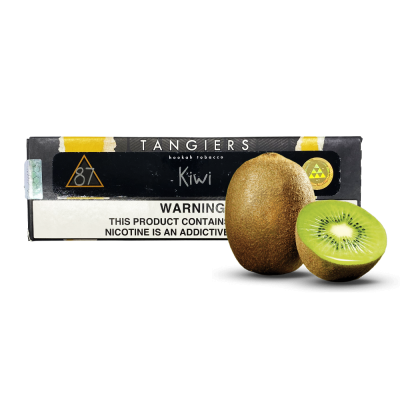 Табак Tangiers Noir №87 Kiwi (Киви, 250 г) Чёрная упаковка