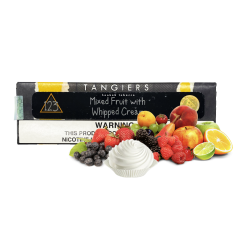 Табак Tangiers Noir №123 Mixed fruit with whipped cream (Микс Фруктов со сливками, 250 г) Чёрная упаковка