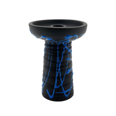 Глиняна чаша Gusto Bowls Classic Phunnel Black Blue (синє поливання) Глиняна чаша Gusto Bowls Classic Phunnel Black Blue (синє поливання)