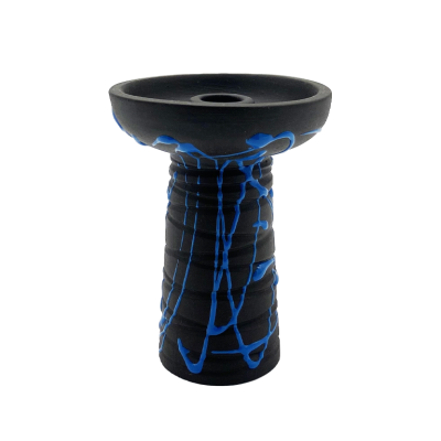 Глиняная чаша Gusto Bowls Classic Phunnel Black Blue (синяя поливка) Глиняная чаша Gusto Bowls Classic Phunnel Black Blue (синяя поливка)