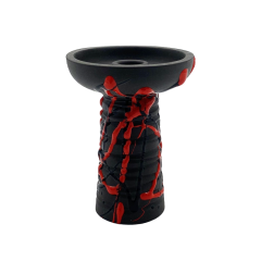 Глиняная чаша Gusto Bowls Classic Phunnel Black Red (красно-чёрная поливка) Глиняная чаша Gusto Bowls Classic Phunnel Black Red (красно-чёрная поливка)