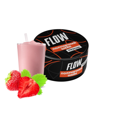Табак Flow Клубничный шейк (100 г)