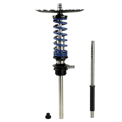 Кальян Trumpet Hookah Rider S Dark Blue (синий, базовый комплект)