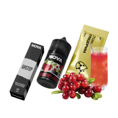 Набір для самозамішування Chaser Nova Cranberry&Mors (Журавлина Морс, 50 мг, 30 мл) Набір для самозамішування Chaser Nova Cranberry&Mors (Журавлина Морс, 50 мг, 30 мл)