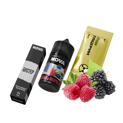 Набор для самозамеса Chaser Nova Double&Raspberry (Дабл Распберри, 50 мг, 30 мл)