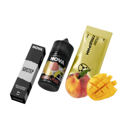 Набор для самозамеса Chaser Nova Mango&Peach (Манго Персик, 50 мг, 30 мл) Набор для самозамеса Chaser Nova Mango&Peach (Манго Персик, 50 мг, 30 мл)