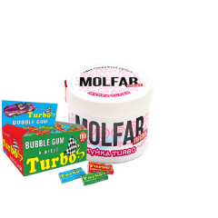 Тютюн Molfar Virginia Line Жвачка Turbo (Жвачка Турбо, 40 г)