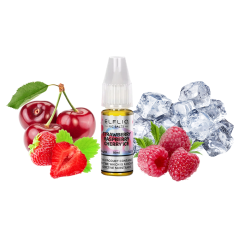 Рідина Elfliq Strawberry Raspberry Cherry Ice (Полуниця Малина Вишня та Лід, 50 мг, 10 мл) Рідина Elfliq Strawberry Raspberry Cherry Ice (Полуниця Малина Вишня та Лід, 50 мг, 10 мл)