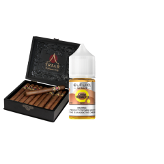Рідина Elfliq Cuba Tobacco (Кубинський Тютюн, 50 мг, 30 мл) Рідина Elfliq Cuba Tobacco (Кубинський Тютюн, 50 мг, 30 мл)