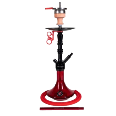 Кальян AMY Deluxe 069.02 RD (чёрный, полный комплект)