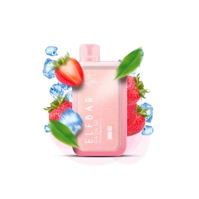 Elf Bar Raya D1 13000 Strawberry Ice (Полуниця Лід) Одноразовий POD