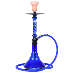 Кальян Yahya Spiral Blue (синий, полный комплект)