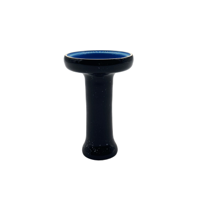 Глиняна чаша 2x2Hookah Flat Blue v2 (Чорний, Синій) Глиняна чаша 2x2Hookah Flat Blue v2 (Чорний, Синій)