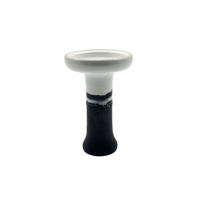 Глиняна чаша 2x2Hookah Flat Graphite White (Білий) Глиняна чаша 2x2Hookah Flat Graphite White (Білий)