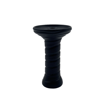 Глиняна чаша 2x2Hookah Medium Spiral Black (Чорний) Глиняна чаша 2x2Hookah Medium Spiral Black (Чорний)