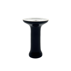 Глиняна чаша 2x2Hookah Phunnel Black And White (Чорно-білий)