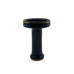 Глиняна чаша 2x2Hookah Royal Flat Black (Чорний)