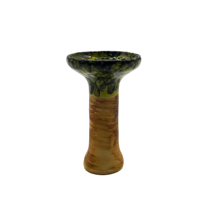 Глиняна чаша 2x2Hookah Sky Black Green (Чорний Зелений) Глиняна чаша 2x2Hookah Sky Black Green (Чорний Зелений)