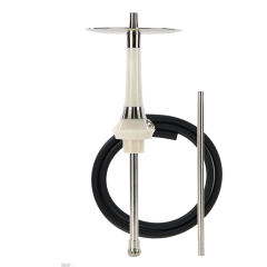 Кальян Totem Hookah Monolit Optima Silver Shine (бежевий, базовий комплект) Кальян Totem Hookah Monolit Optima Silver Shine (бежевий, базовий комплект)