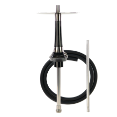 Кальян Totem Hookah Monolit Optima Space Black (чёрный, базовый комплект)