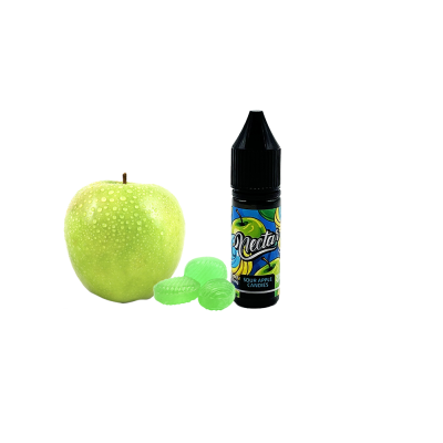 Жидкость Nectar Sour apple candies (Кислые яблочные конфеты, 50 мг, 15 мл)