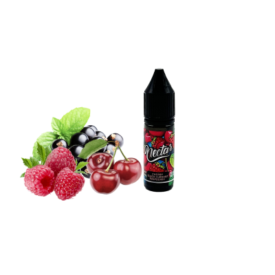 Рідина Nectar Cherry black currant raspberry (Смородина вишня Малина, 50 мг, 15 мл)