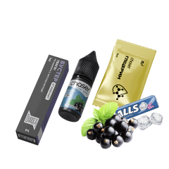 Набір для самозамішування Chaser Blackcurrant Menthol Ultra (Смородина Ментол, 50 мг, 10 мл) Набір для самозамішування Chaser Blackcurrant Menthol Ultra (Смородина Ментол, 50 мг, 10 мл)