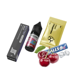 Набір для самозамішування Chaser Cherry Menthol Ultra (Вишня Ментол, 50 мг, 10 мл) Набір для самозамішування Chaser Cherry Menthol Ultra (Вишня Ментол, 50 мг, 10 мл)