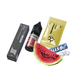 Набір для самозамішування Chaser Watermelon Menthol Ultra (Кавун Ментол, 50 мг, 10 мл) Набір для самозамішування Chaser Watermelon Menthol Ultra (Кавун Ментол, 50 мг, 10 мл)