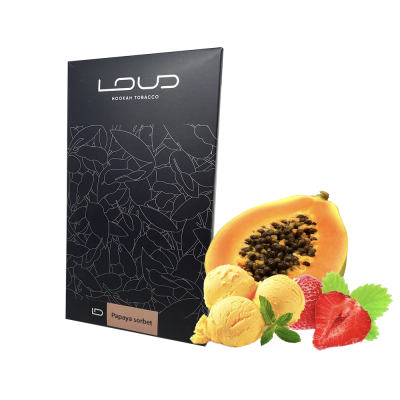 Табак Loud Papaya sorbet (Папайя сорбет, 200 г)