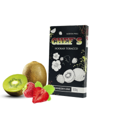 Тютюн Chefs Kiwi-Strawberry (Ківі Полуниця, 100 г) Тютюн Chefs Kiwi-Strawberry (Ківі Полуниця, 100 г)