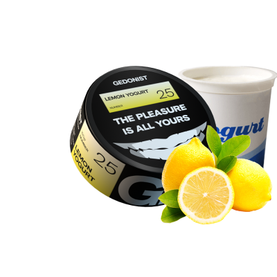 Табак Gedonist №25 Lemon Yogurt (Лимонный йогурт, 100 г)