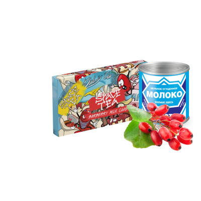 Кальянная чайная смесь Space Tea Barberry Milk Cake (Барбарис Сгущенка, 40 г)