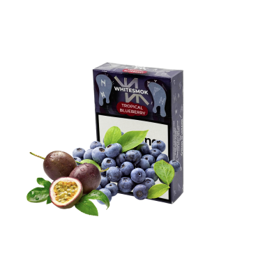 Тютюн WhiteSmok Tropical Blueberry (Тропічна Чорниця, 50 г)