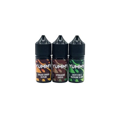 Набор ТОП 3 вкусов жидкости Yummy по 30 мл