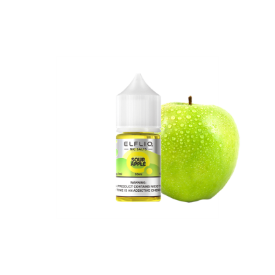 Рідина Elfliq Sour Apple (Кисле Яблуко, 50 мг, 30 мл)
