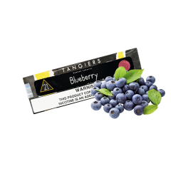 Табак Tangiers Noir №21 Blueberry (Черника, 100 г) Чёрная упаковка