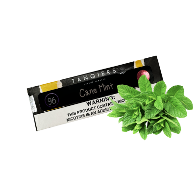 Тютюн Tangiers Burley №96 Cane Mint (Кейн мінт, 100 г) Чорна упаковка
