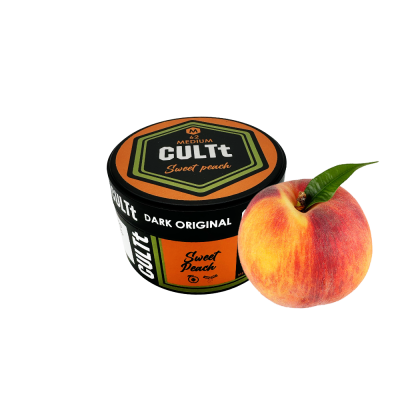 Тютюн CULTt Medium M62 Sweet Peach (Солодкий персик, 100 г)