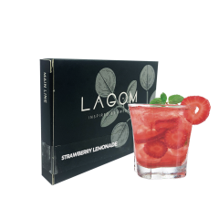 Тютюн Lagom Main Strawberry lemonade (Полуничний лимонад, 40 г) Тютюн Lagom Main Strawberry lemonade (Полуничний лимонад, 40 г)