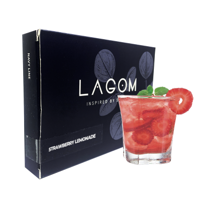 Табак Lagom Navy Strawberry lemonade (Клубничный лимонад, 200 г)
