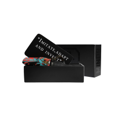 Персональный мундштук Lavart Minor N Fire Azure (Красно-синий)