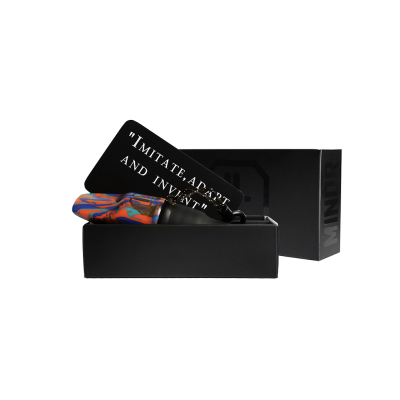 Персональний мундштук Lavart Minor N Alcedo (Оранжево-синій) Персональний мундштук Lavart Minor N Alcedo (Оранжево-синій)