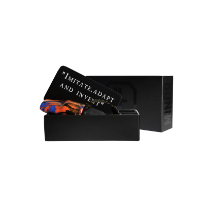 Персональний мундштук Lavart Minor N Oranight (Оранжево-синій) Персональний мундштук Lavart Minor N Oranight (Оранжево-синій)