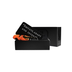 Персональний мундштук Lavart Minor N Bright (Оранжево-чорний)