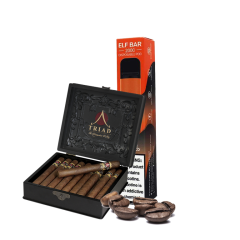 Elf Bar 2000 Coffee Tobacco (Кава І Тютюн) Одноразовий POD