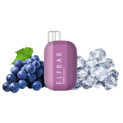 Elf Bar Ri3000 Grape Ice (Виноград Лед) Одноразовый POD