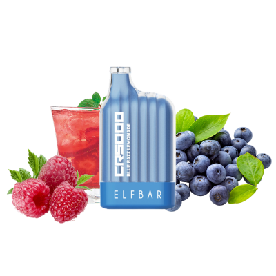 Elf Bar CR5000 Blue Razz Lemonade (Лимонад Блю Раз) Одноразовый POD Elf Bar CR5000 Blue Razz Lemonade (Лимонад Блю Раз) Одноразовый POD