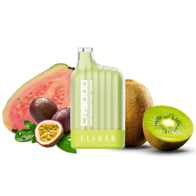 Elf Bar CR5000 Kiwi Passion Fruit Guava (Киви Маракуйя Гуава) Одноразовый POD Elf Bar CR5000 Kiwi Passion Fruit Guava (Киви Маракуйя Гуава) Одноразовый POD
