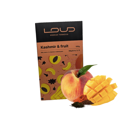 Тютюн Loud Kashmir & fruit (Кашмір Фрут, 100 г)